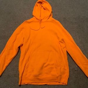 Orange hoodie